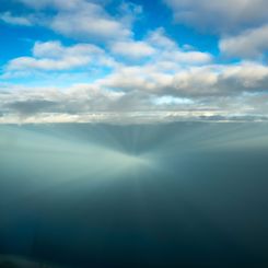  Anticrepuscular Rays Converge Opposite the Sun 