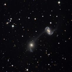 Galaxies on a String