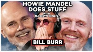 Bill Burr And Howie Mandel's Podcast Feud Heats Up