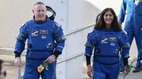 U.S. astronauts finally returning to Earth after 9 months in space