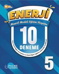 PALME 5.SINIF ENERJİ TÜM DERSLER 10 DENEME MAARİF MODELİ EĞİTİM VİZYONU