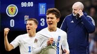 Scotland 0 Greece 3 (Agg 1-3) - Clarke & stars booed after Nations League defeat