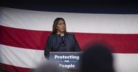 Justice Department subpoenas office of Letitia James, a Trump nemesis