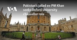 Imran Khan Aims For Oxford Chancellor From Prison