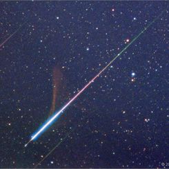 Fireball, Smoke Trail, Meteor Storm