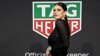 Alexandra Daddario Bares Her Butt in Formula 1 Dress Photos