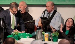 Politicians Exchange Barbs At Boston St. Patrick's Day Breakfast