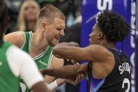 Porzingis scores 27 and Celtics rout Jazz 121-99 for 4th straight win