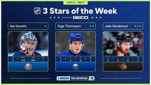 Jake Sanderson Shines As NHL Third Star