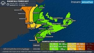 Rainfall Warnings Issued As New Brunswick Braces For Heavy Rain