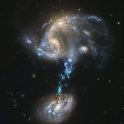  Arp 194: Merging Galaxy Group 