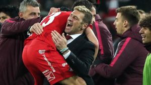 Rubin Kazan Celebrates Emotional Victory Over Spartak Moscow