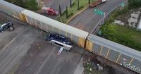 Ten people killed, 61 hurt after Mexican train hits double-decker bus