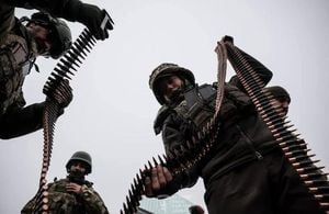 Ukrainian Forces Defend Against Increased Russian Aggression