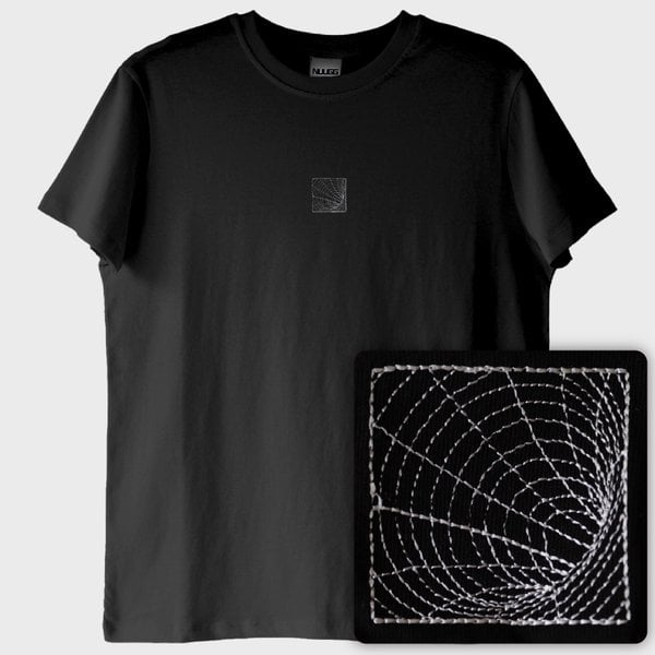 Wormhole: Solucan Deliği T-Shirt (Nakış, %100 Pamuk)