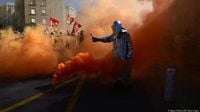 France: Strikers challenge Macron's austerity drive