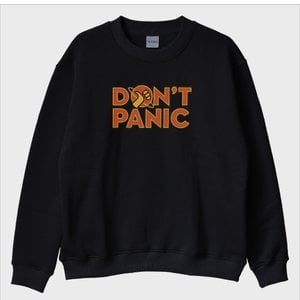 "Dont Panic Were in Orbit" Sweatshirt