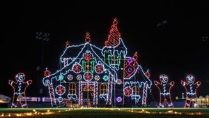 Communities Shine Bright With Holiday Lights Across The US