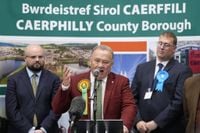 Plaid Cymru’s Caerphilly by-election win leaves Labour with ‘very tough fight’