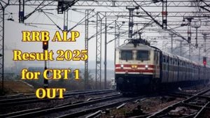 RRB Mumbai ALP CBT 1 Result 2025 Declared