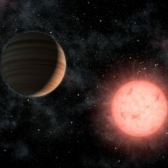 VB 10: A Large Planet Orbiting a Small Star