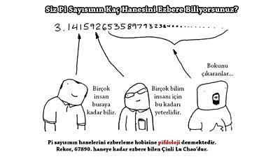 Pifiloloji Nedir? Pi Sayısının Kaç Hanesini Ezbere Biliyorsunuz?