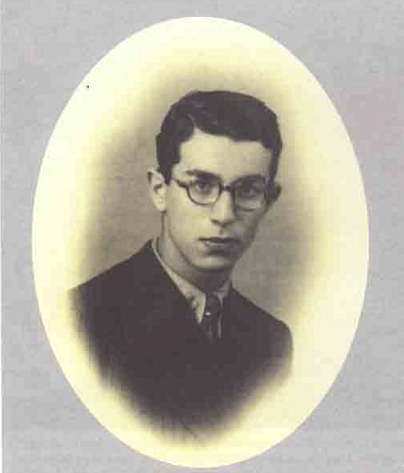 Sırrı Erinç' in gençliğinden bir kare