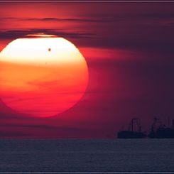 A Venus Transit Over the Baltic Sea