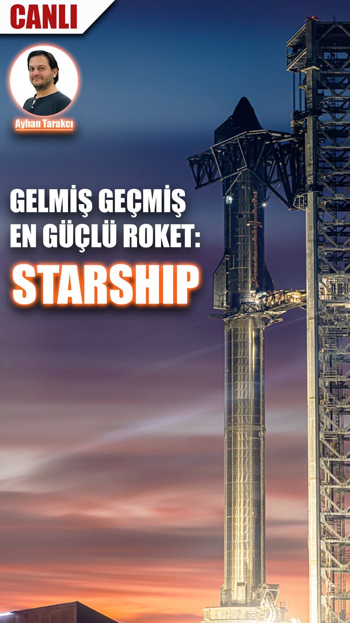 Gelmiş Geçmiş En Büyük Roket: SpaceX'in STARSHIP Roketi | @Ayhan Tarakcı