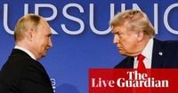 US sanctions major Russian oil companies and calls for Moscow to accept immediate Ukraine ceasefire – as it happened