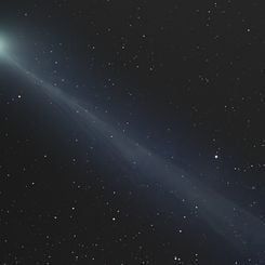 The Ghostly Tail of Comet SWAN