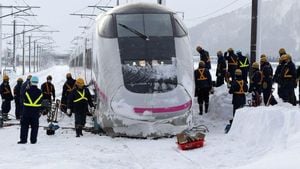 Heavy Snow Disrupts Train Services Across Northern Japan