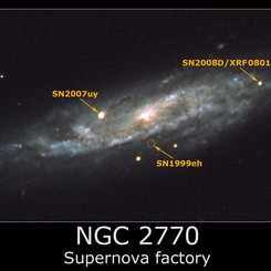 Süpernova Fabrikası NGC 2770