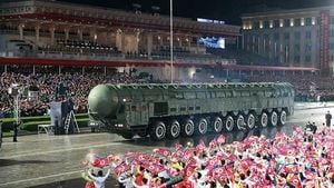 North Korea Unveils Hwasong 20 Missile At Parade