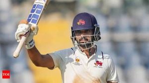 Ajinkya Rahane Shines With Century For Mumbai