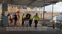 Mexican marine biologist survives shark attack in Costa Rica
