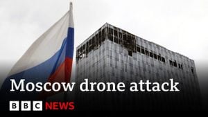 Drone Attacks Launch Second Assault On Moscow