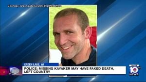 Wisconsin Kayaker's Fake Death Leads To Divorce Proceedings