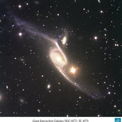 NGC 6872: Uzayıp Giden Bir Sarmal