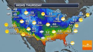 US Cities Face Varied Weather Forecasts This Week