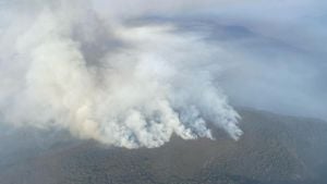 Tasmania's West Coast Wildfires Devastate Communities And Infrastructure