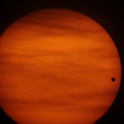 Venus Transit at Sunrise