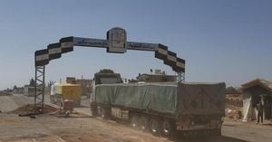 Aid Convoy Reaches Sweida After Weeks Of Violence
