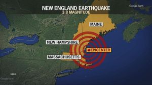 Magnitude 3.8 Earthquake Shakes New England