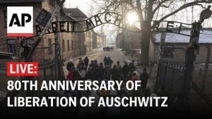 World Leaders And Survivors Commemorate 80th Anniversary Of Auschwitz Liberation