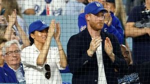 Prince Harry Apologizes For Dodgers Cap At World Series