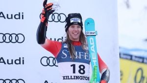 Camille Rast Claims First World Championship Title In Slalom