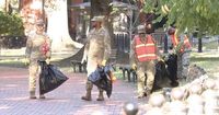 National Guard Given Trash Duty Because of Trump’s Own Cuts
