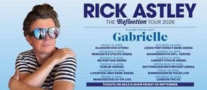 Rick Astley Announces 2026 Reflection Arena Tour
