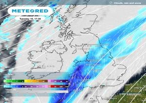 Met Office Issues Amber Rain Warnings For Wales And Cumbria